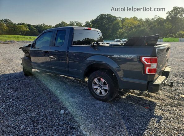 1FTEX1CP6JFB20089 2018 FORD F150 Gray Rear left