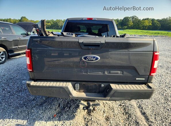 1FTEX1CP6JFB20089 2018 FORD F150 Gray Rear view