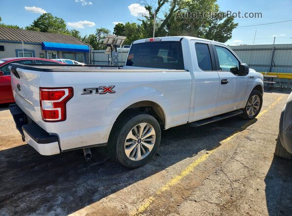 1FTEX1CP6JKD80483 2018 FORD F150 White უკანა მარჯვენა