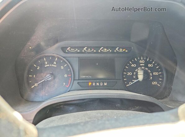 1FTEX1CP6JKD80483 2018 FORD F150 White ხელსაწყოთა პანელის ხედი