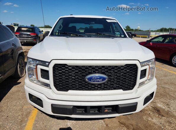 1FTEX1CP6JKD80483 2018 FORD F150 White წინა ხედი