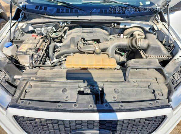 1FTEX1CP6JKD80483 2018 FORD F150 White უკანა სალონის ხედი