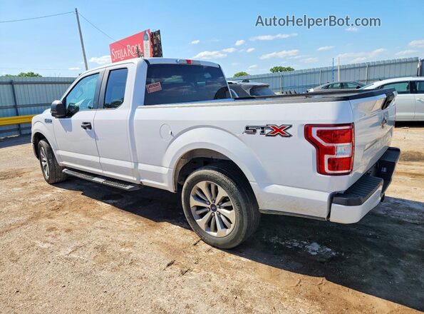 1FTEX1CP6JKD80483 2018 FORD F150 White უკანა მარცხენა