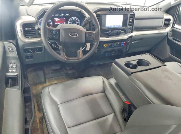 1FTEX1CP6MKE76800 2021 FORD F150 White წინა პანელის ხედი