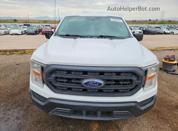 1FTEX1CP6NKE47444 2022 FORD F150 Белый Вид спереди