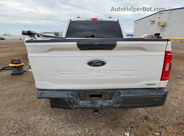 1FTEX1CP6NKE47444 2022 FORD F150 Белый Вид сзади