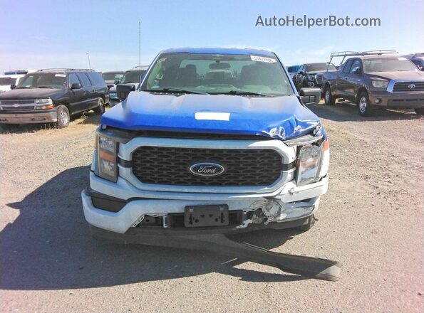 1FTEX1CP6PKD00401 2023 FORD F150 White Vista frontal