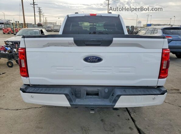 1FTEX1CP6PKD00401 2023 FORD F150 White Սալոնի դիմացի տեսք