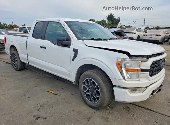 1FTEX1CP6PKD00401 2023 FORD F150 White Դիմացի տեսք