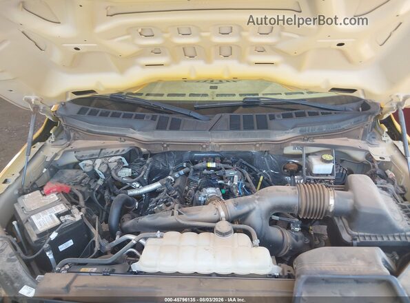 1FTEX1CP6PKE68300 2023 FORD F150 Желтый Вид сзади