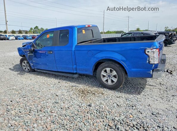 1FTEX1CP7GFA97365 2016 FORD F150 Blue Задня ліва чверть
