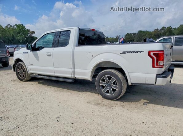 1FTEX1CP7GFC89739 2016 FORD F150 Белый Задняя левая четверть