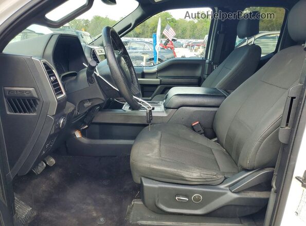 1FTEX1CP7GFC89739 2016 FORD F150 Белый Вид салона спереди