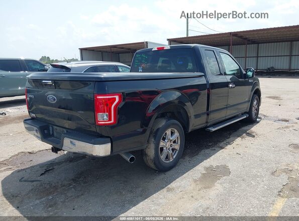 1FTEX1CP7GKF63772 2016 FORD F150 Черный Задняя правая четверть