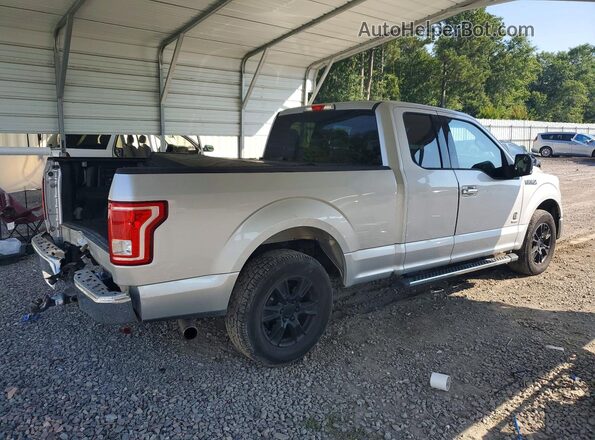 1FTEX1CP8GFC46155 2016 FORD F150 Серебряный Задняя правая четверть