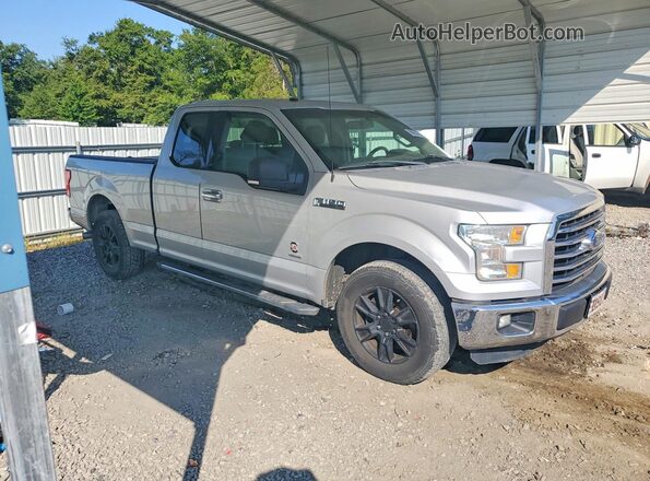 1FTEX1CP8GFC46155 2016 FORD F150 Серебряный Передняя правая четверть