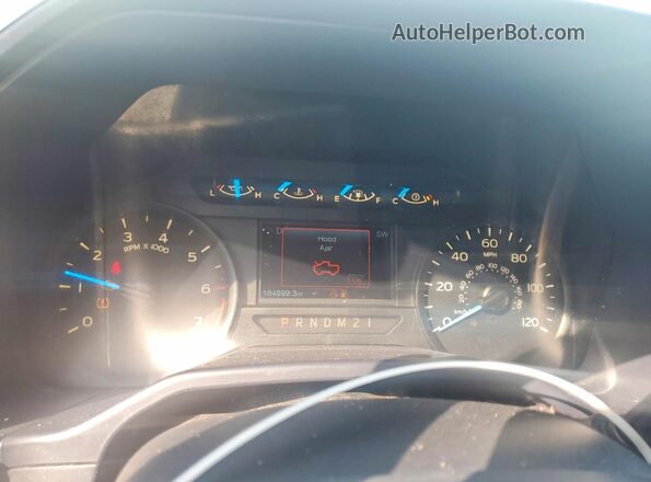 1FTEX1CP8GKD16096 2016 FORD F150 Gray ხელსაწყოთა პანელის ხედი