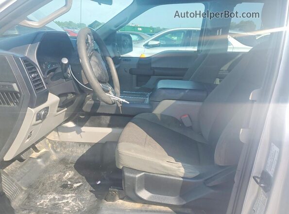 1FTEX1CP8GKD16096 2016 FORD F150 Gray წინა სალონის ხედი