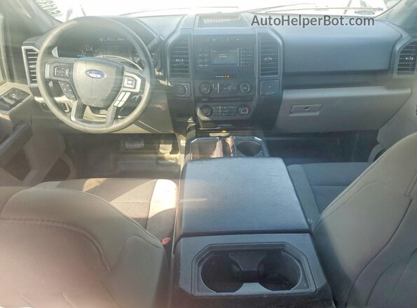 1FTEX1CP8GKD16096 2016 FORD F150 Gray წინა პანელის ხედი