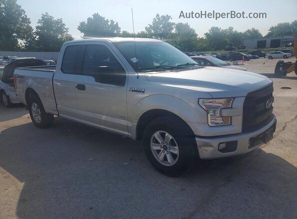 1FTEX1CP8GKD16096 2016 FORD F150 Gray წინა მარჯვენა