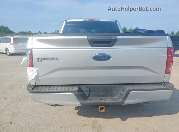 1FTEX1CP8GKD16096 2016 FORD F150 Gray უკანა ხედი