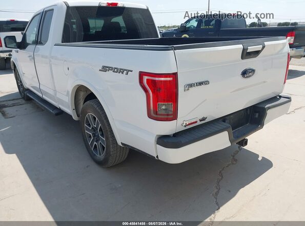 1FTEX1CP9GKE65097 2016 FORD F150 White Հետևի ձախ