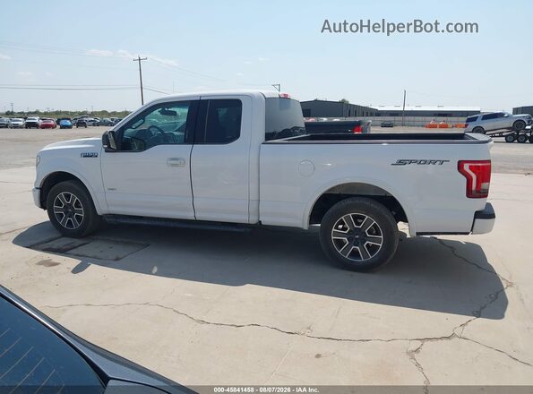 1FTEX1CP9GKE65097 2016 FORD F150 White Սալոնի 360 աստիճան տեսք