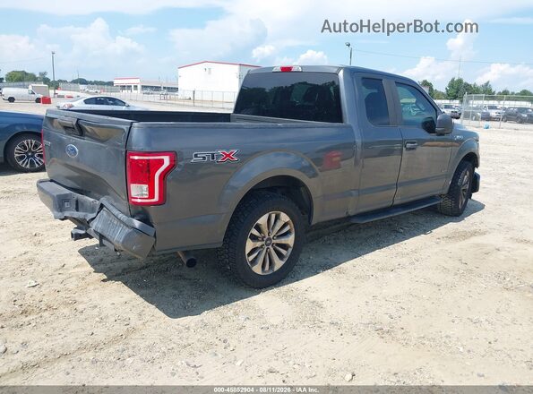 1FTEX1CP9HFA56415 2017 FORD F150 Gray უკანა მარჯვენა