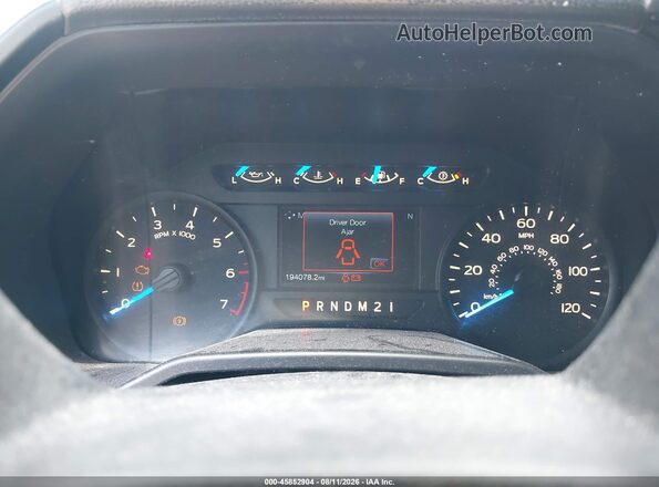 1FTEX1CP9HFA56415 2017 FORD F150 Gray უკანა სავარძლების ხედი