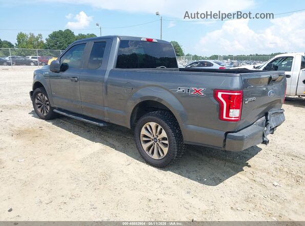 1FTEX1CP9HFA56415 2017 FORD F150 Gray უკანა მარცხენა