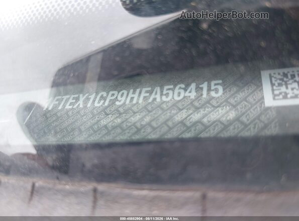 1FTEX1CP9HFA56415 2017 FORD F150 Gray 