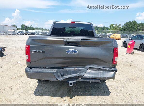 1FTEX1CP9HFA56415 2017 FORD F150 Gray 