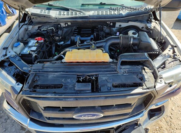 1FTEX1CP9HKC16574 2017 FORD F150 Gray Սալոնի հետևի տեսք