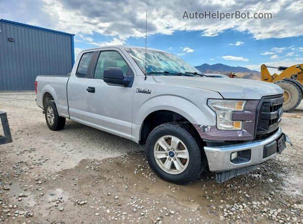1FTEX1CP9HKC16574 2017 FORD F150 Gray Առջևի աջ