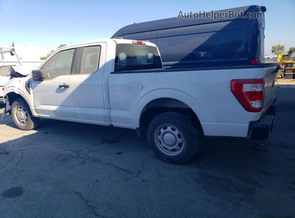 1FTEX1CP9NKF05644 2022 FORD F150 White Tył lewy