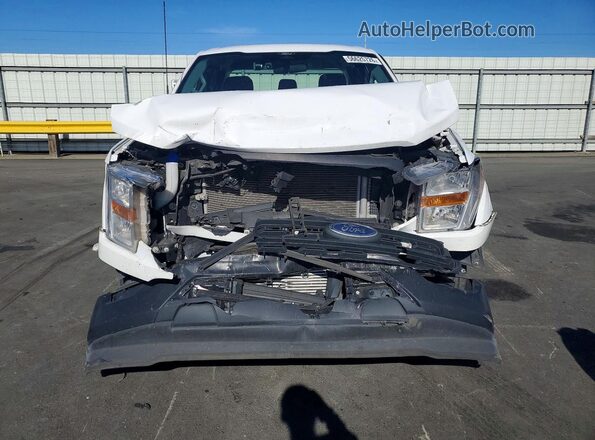 1FTEX1CP9NKF05644 2022 FORD F150 White Widok z przodu