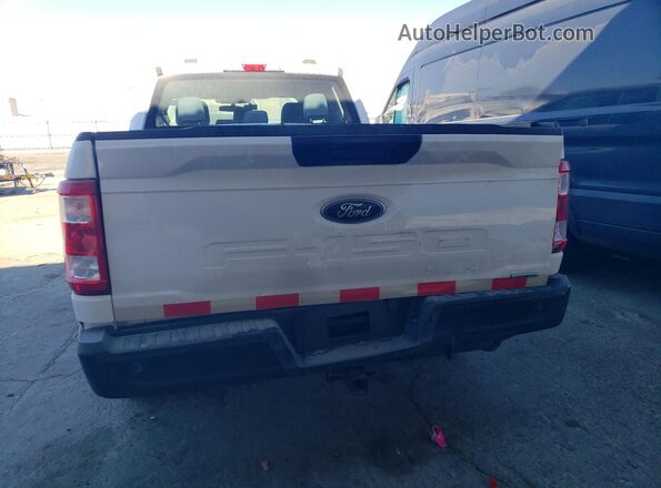 1FTEX1CP9NKF05644 2022 FORD F150 White Widok z tyłu
