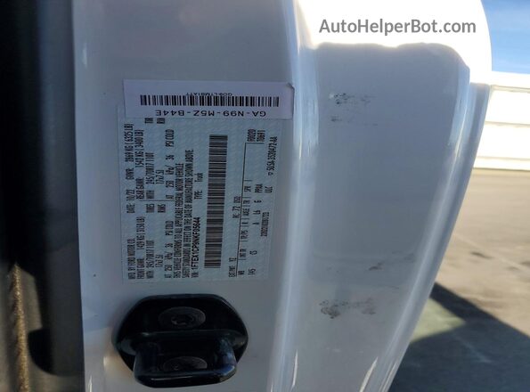 1FTEX1CP9NKF05644 2022 FORD F150 White Widok komory silnika