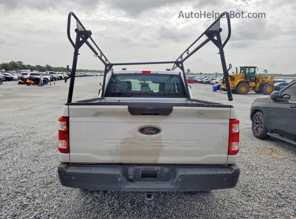 1FTEX1CP9PKD01378 2023 FORD F150 White უკანა ხედი