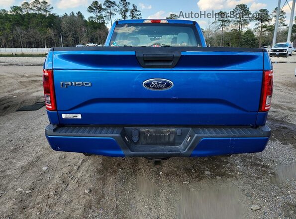 1FTEX1CPXGKE53220 2016 FORD F150 Blue Vista trasera