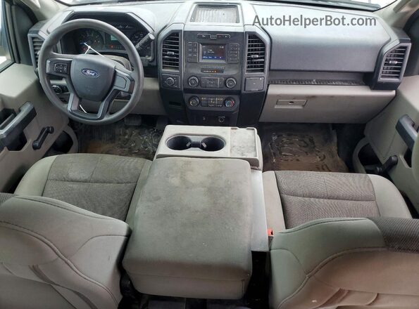 1FTEX1CPXLKF08436 2020 FORD F150 White Vista del salpicadero