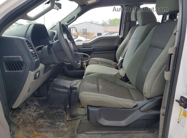 1FTEX1CPXLKF08436 2020 FORD F150 White Vista interior delantera