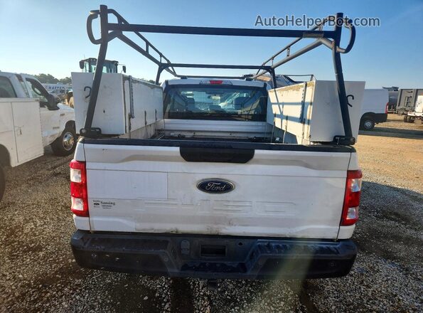 1FTEX1CPXMKE12257 2021 FORD F150 White Vista trasera