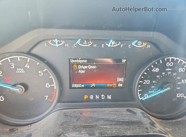 1FTEX1CPXMKE12257 2021 FORD F150 White Vista del cuadro de instrumentos