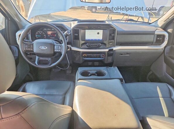 1FTEX1CPXMKE12257 2021 FORD F150 White Vista del salpicadero
