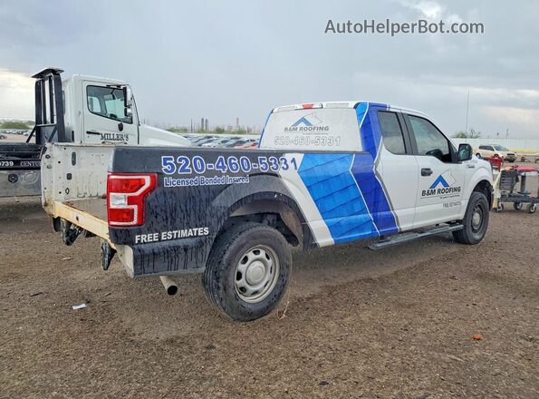 1FTEX1E51JKC56553 2018 FORD F150 Белый Задняя правая четверть