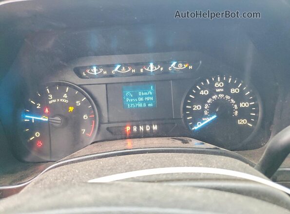 1FTEX1E51JKC56553 2018 FORD F150 Белый Вид щитка приборов