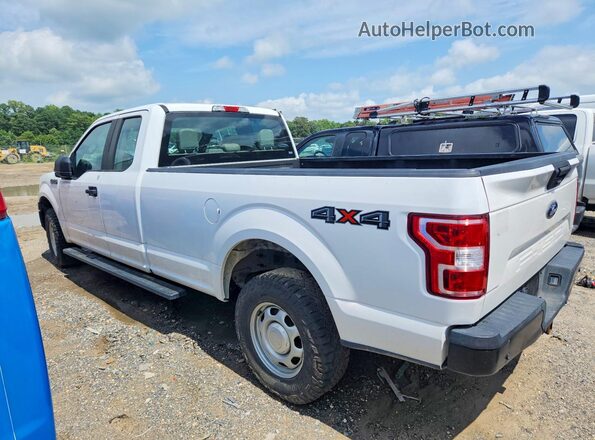 1FTEX1E51LKE45447 2020 FORD F150 White Հետևի ձախ