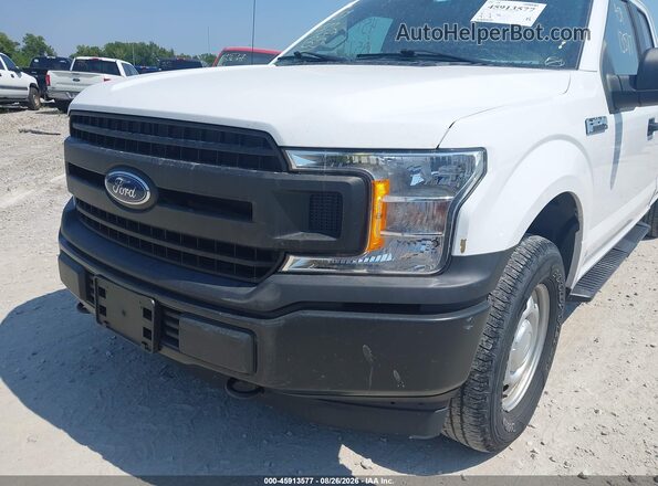 1FTEX1E57LKD52920 2020 FORD F150 Белый Вид спереди