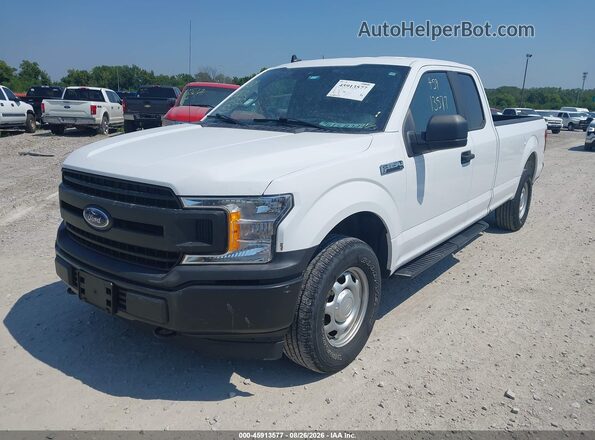 1FTEX1E57LKD52920 2020 FORD F150 Белый Передняя левая четверть